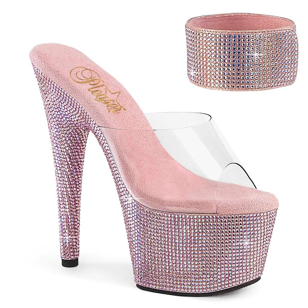 BEJEWELED-712RS Clear/Baby Pink Multi RS