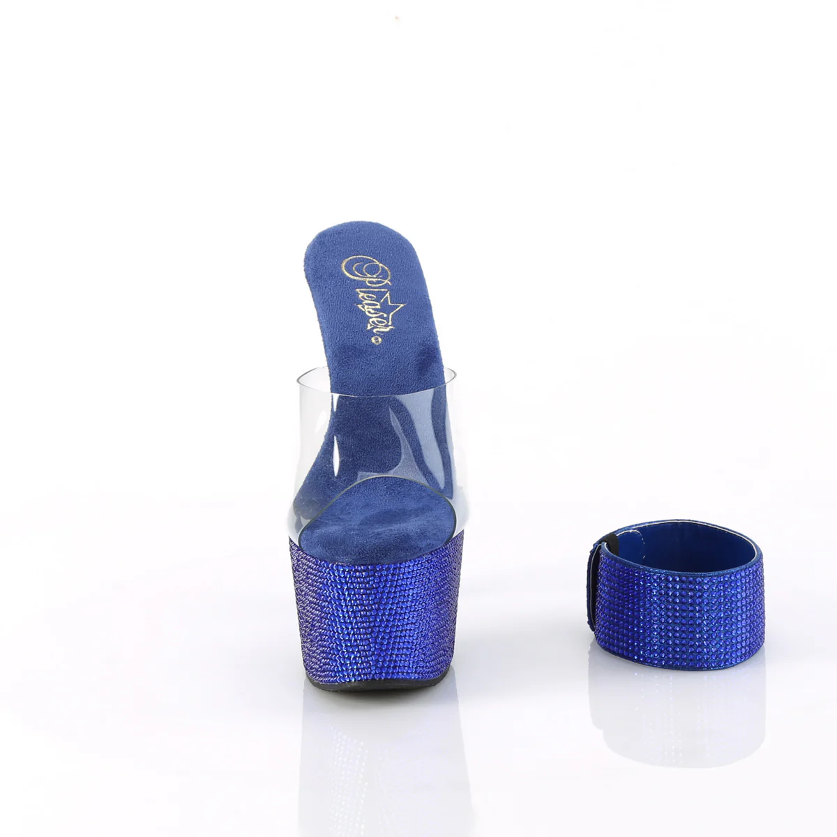 BEJEWELED-712RS  Clear/Royal Blue RS - Image 2