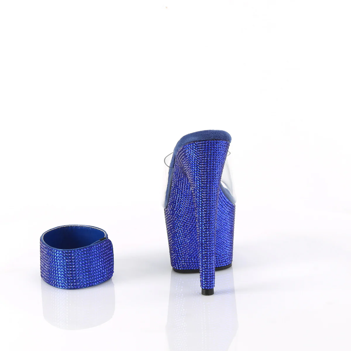 BEJEWELED-712RS  Clear/Royal Blue RS - Image 4