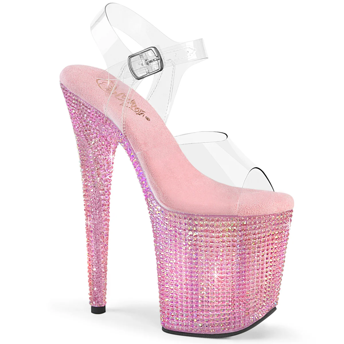 BEJEWELED-808RRS Clear/Baby Pink RS