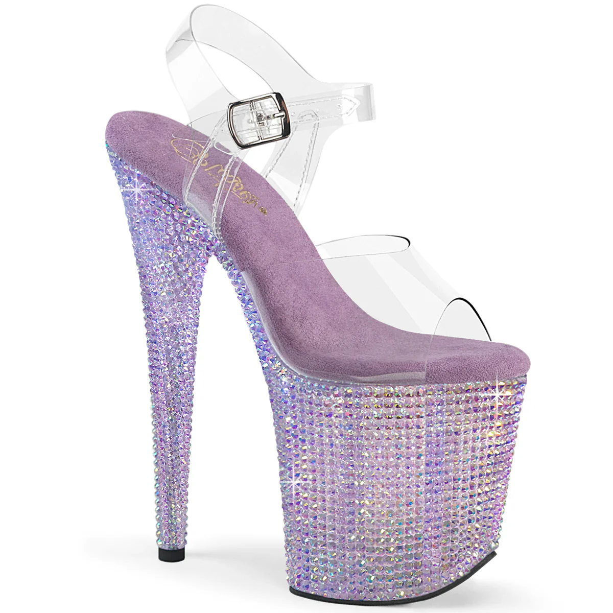 BEJEWELED-808RRS Clear/Lavender RS