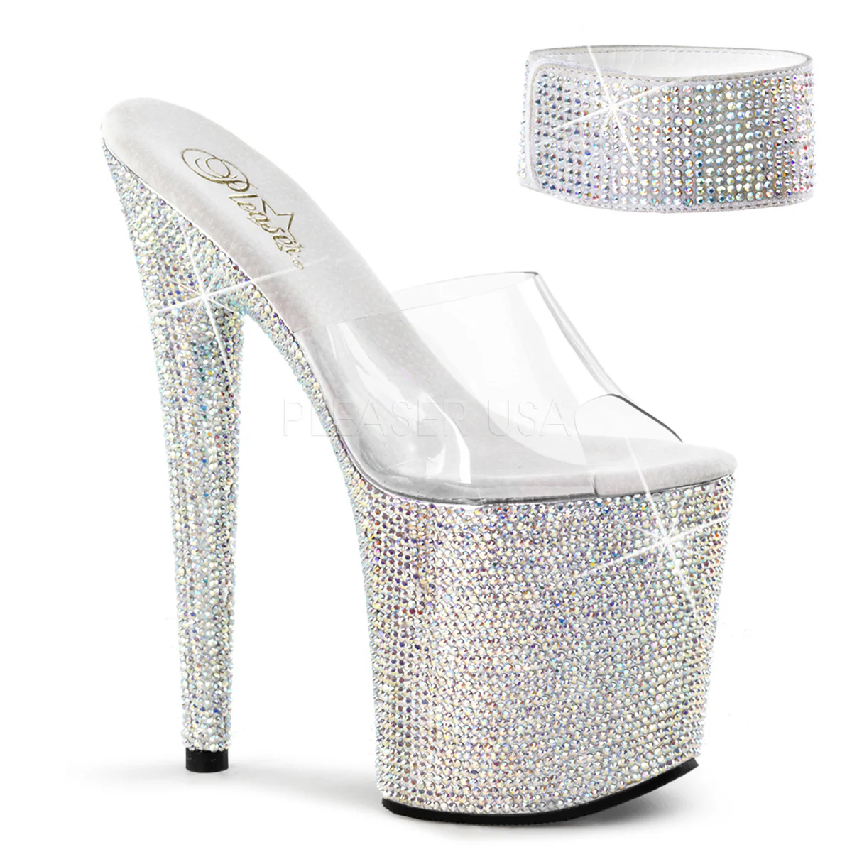 BEJEWELED-812RS Clear/Silver Multi RS