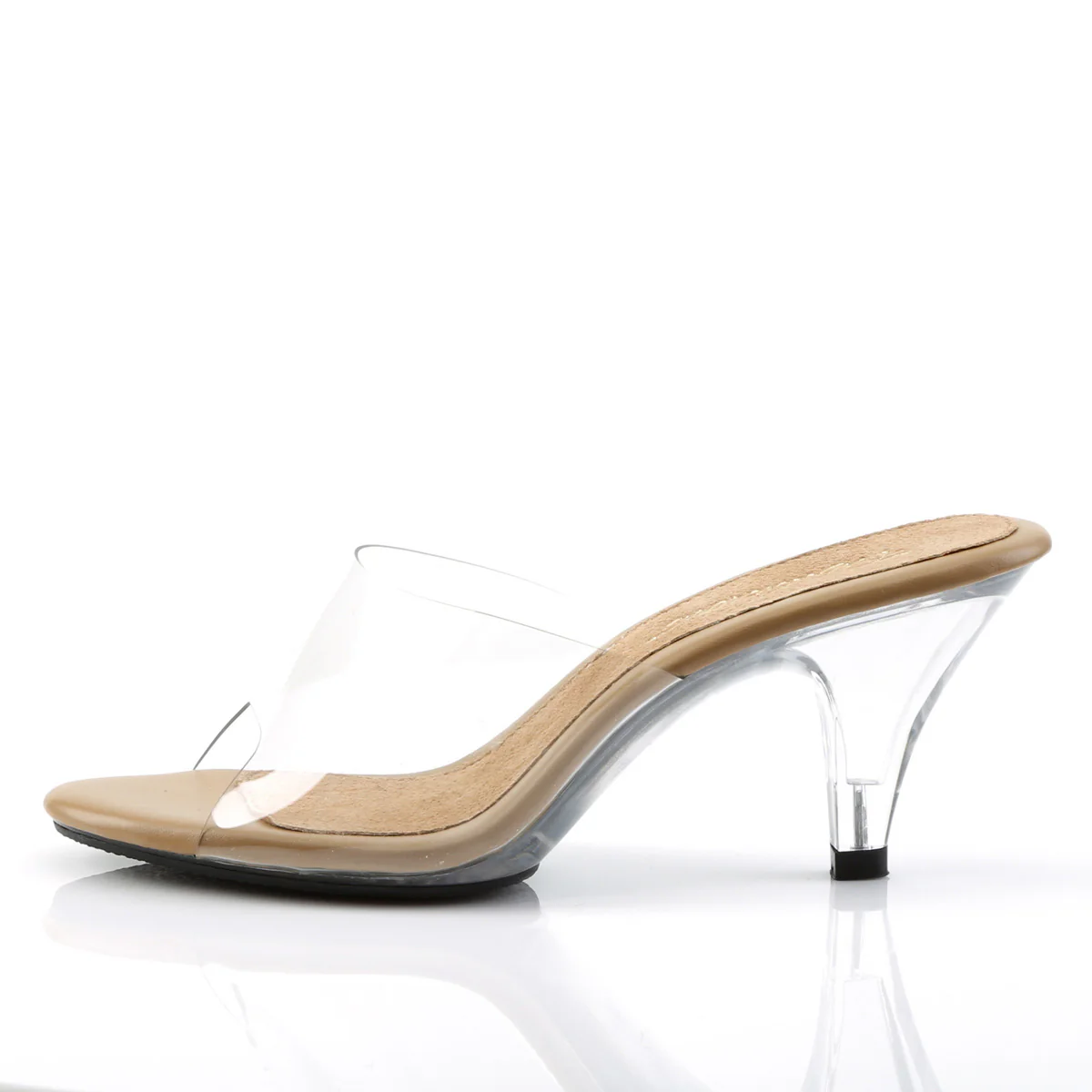 BELLE-301  Clear-Tan/Clear - Image 3