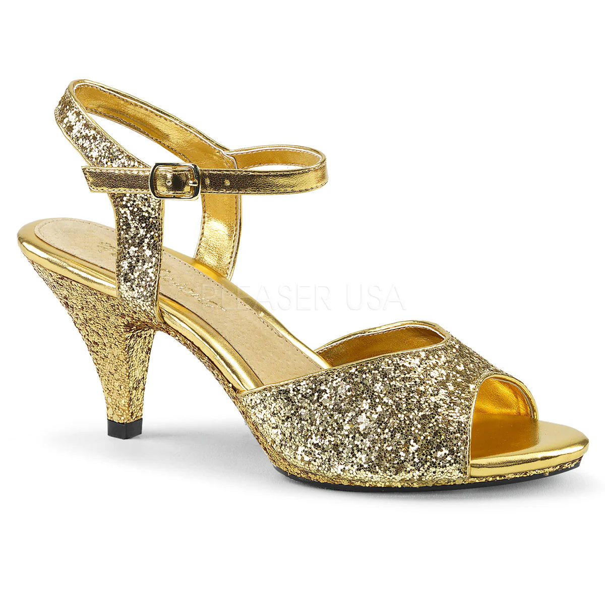 BELLE-309G  Gold Glitter/Gold Glitter