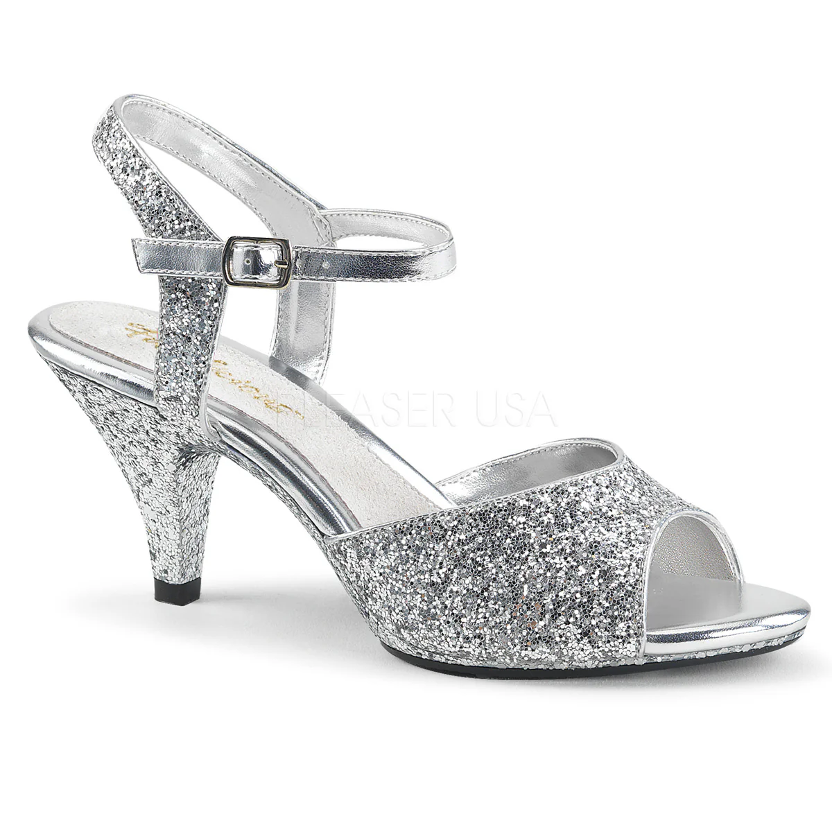 BELLE-309G  Silver Glitter/Silver Glitter
