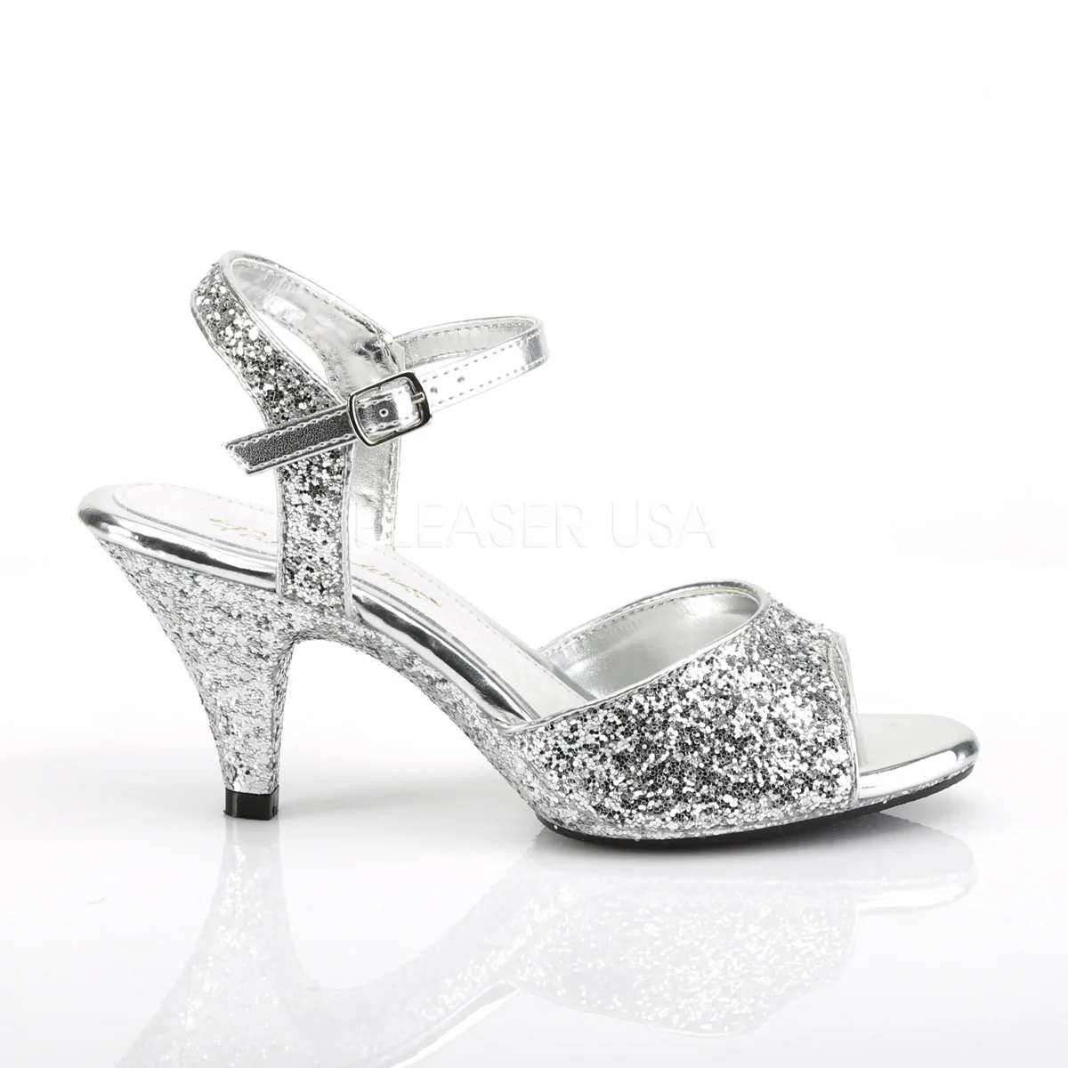 BELLE-309G  Silver Glitter/Silver Glitter - Image 5