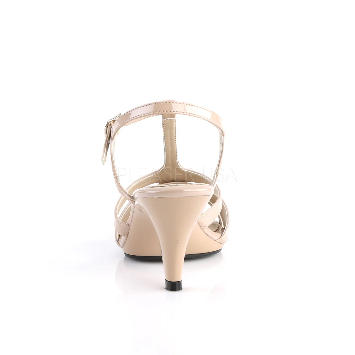 BELLE-322  Nude Patent/Nude - Image 4