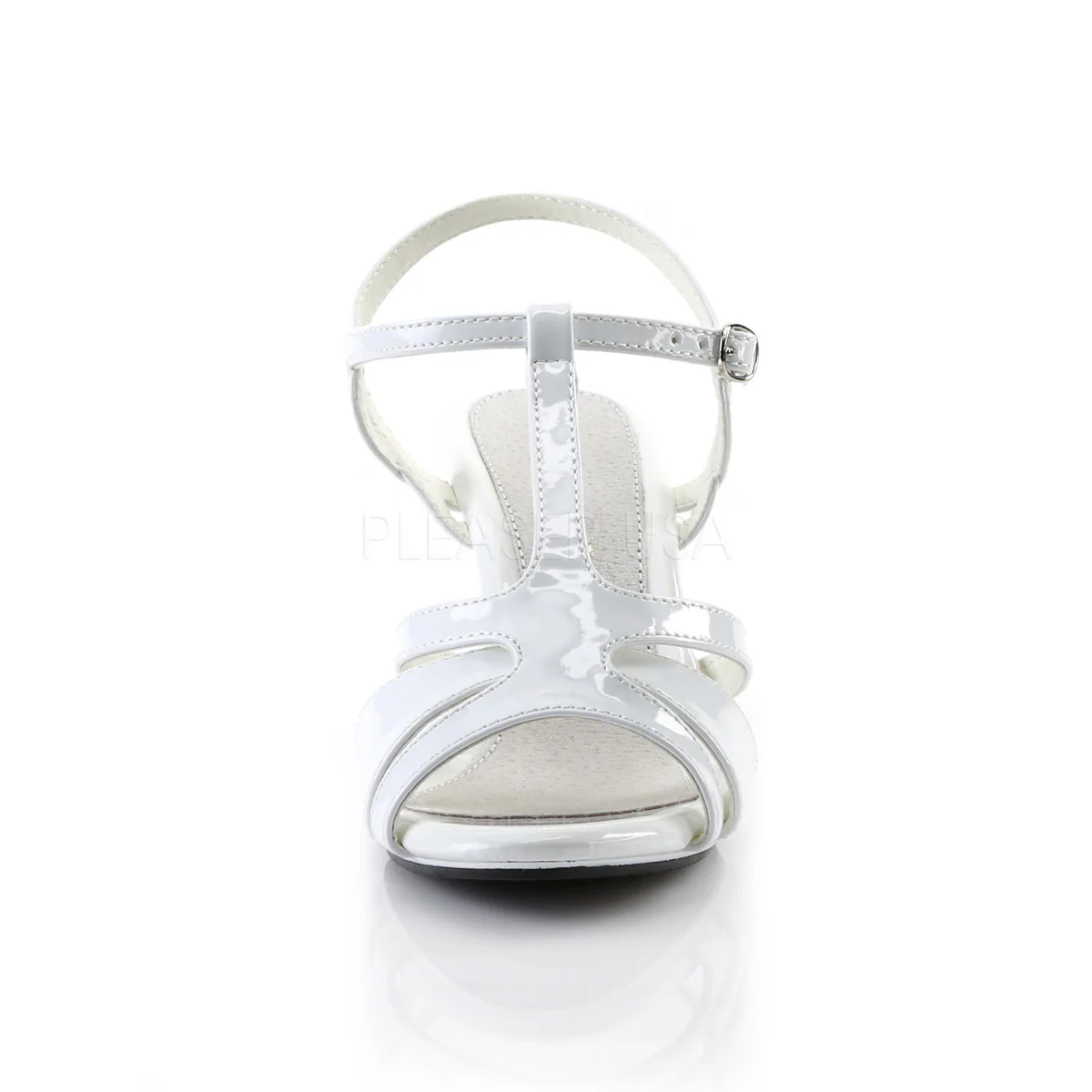 BELLE-322  White Patent/White - Image 2