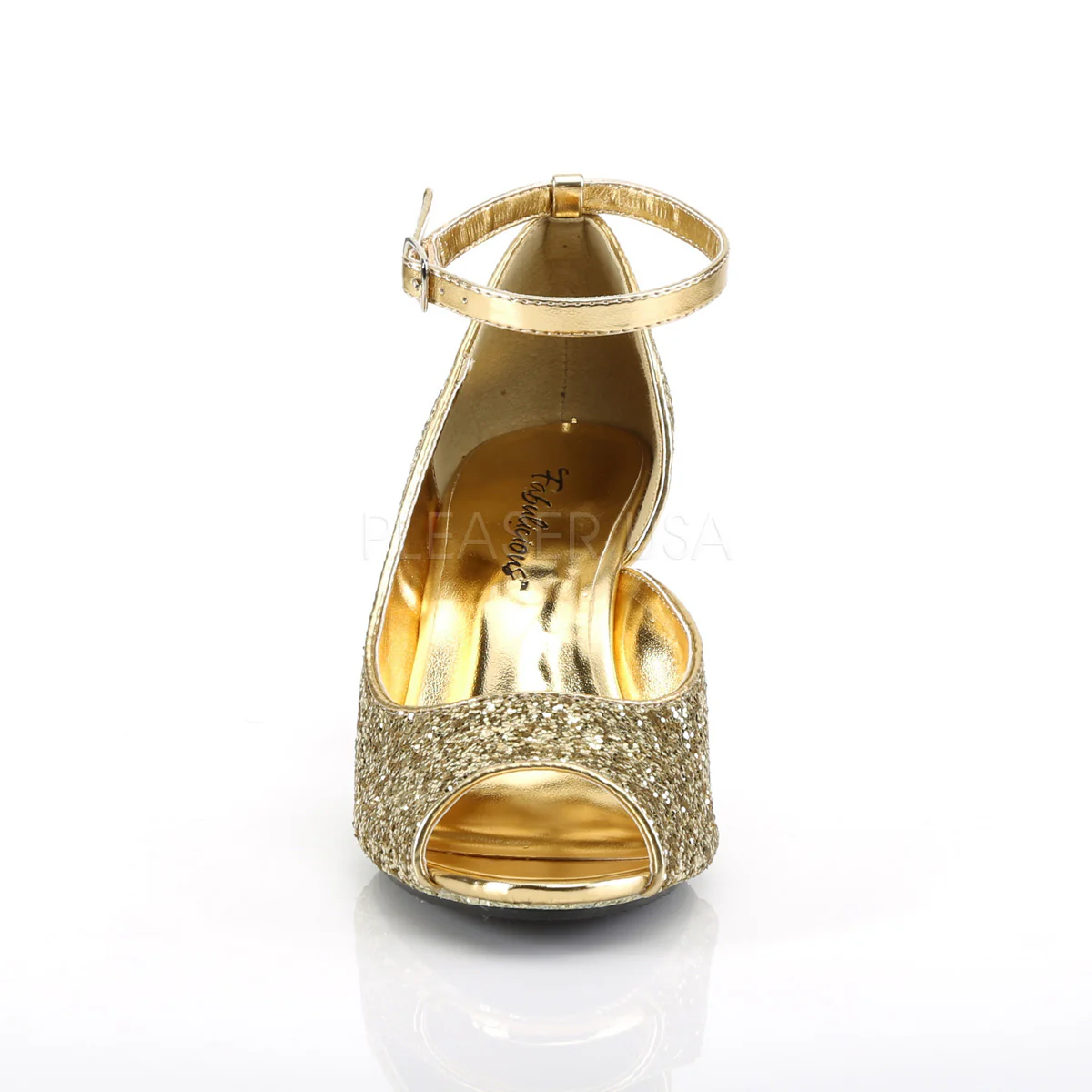 BELLE-381G  Gold Glitter/Gold Glitter - Image 2