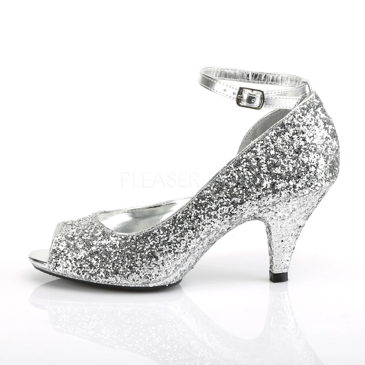 BELLE-381G Silver Glitter/Silver Glitter - Image 3