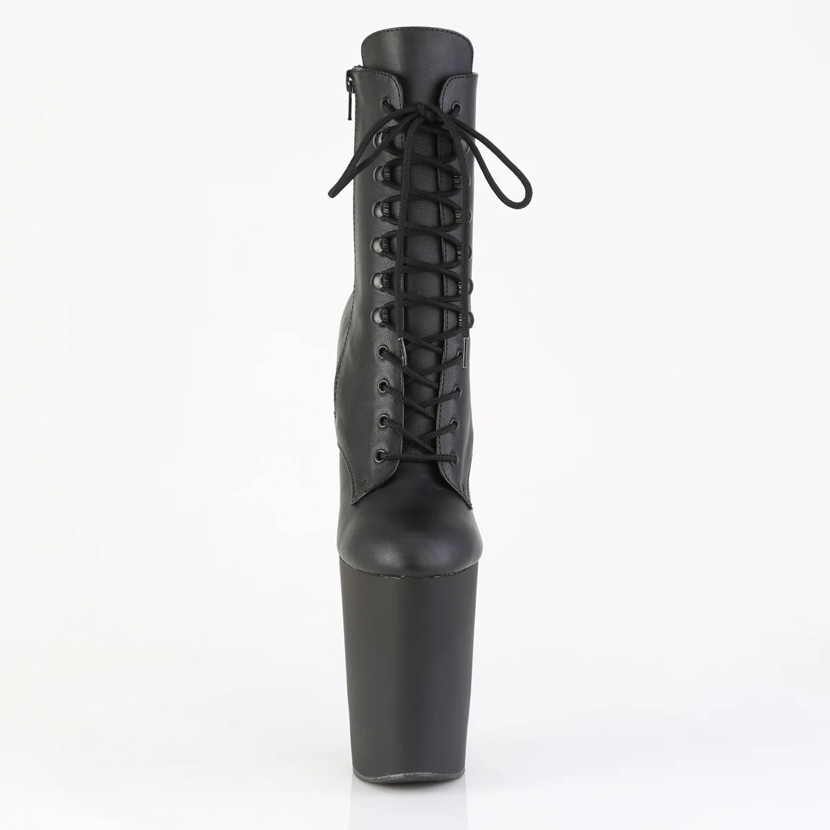 BEWITCHED-1020 Black Faux Leather/Black Matte - Image 2