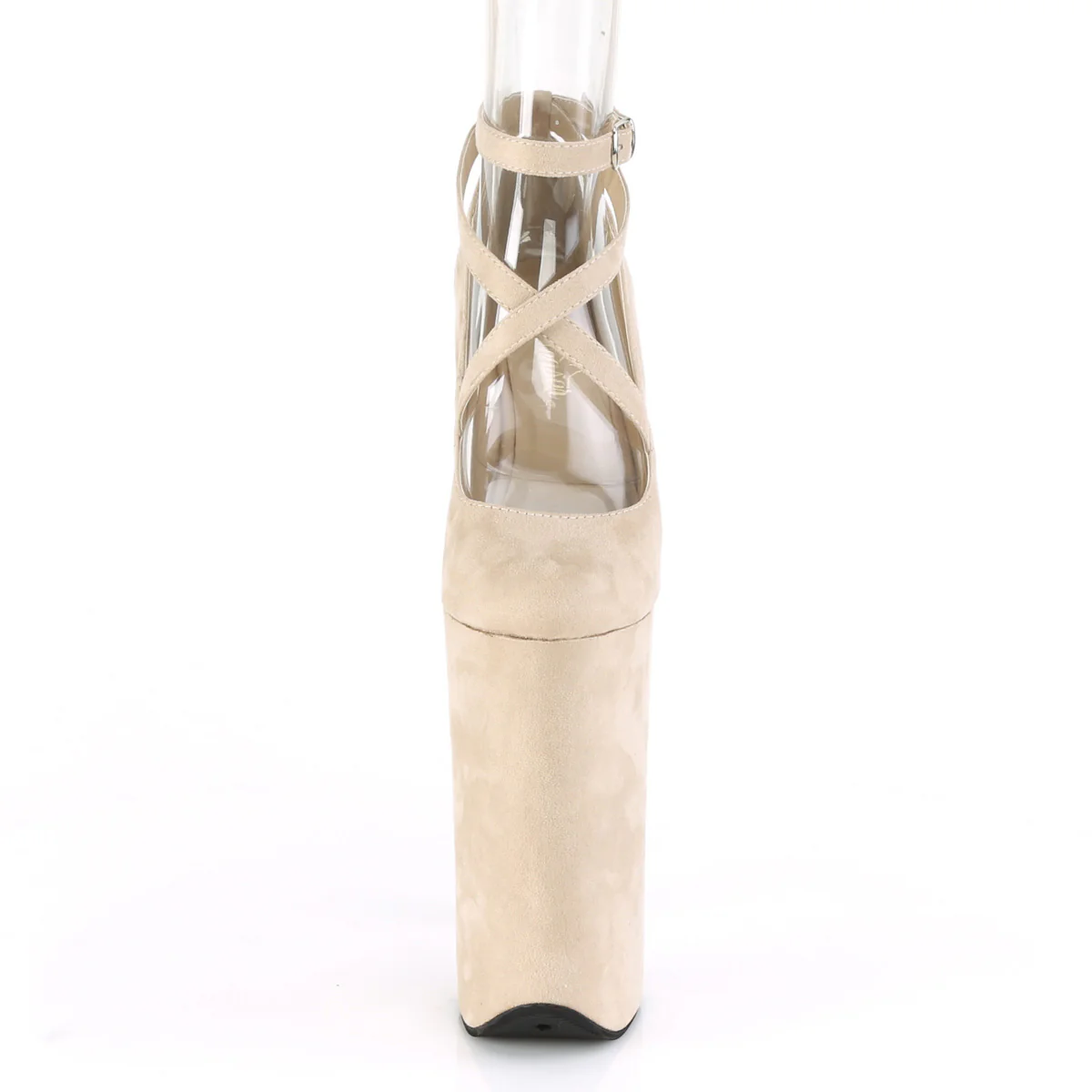 BEYOND-087FS  Beige Faux Suede/Beige Faux Suede - Image 2