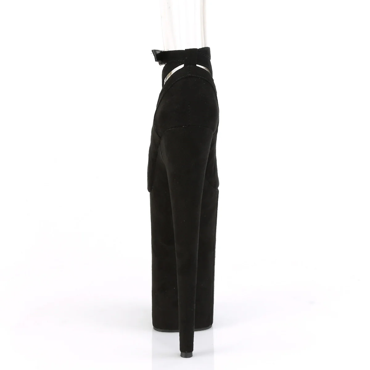 BEYOND-087FS  Black Faux Suede/Black Faux Suede - Image 4