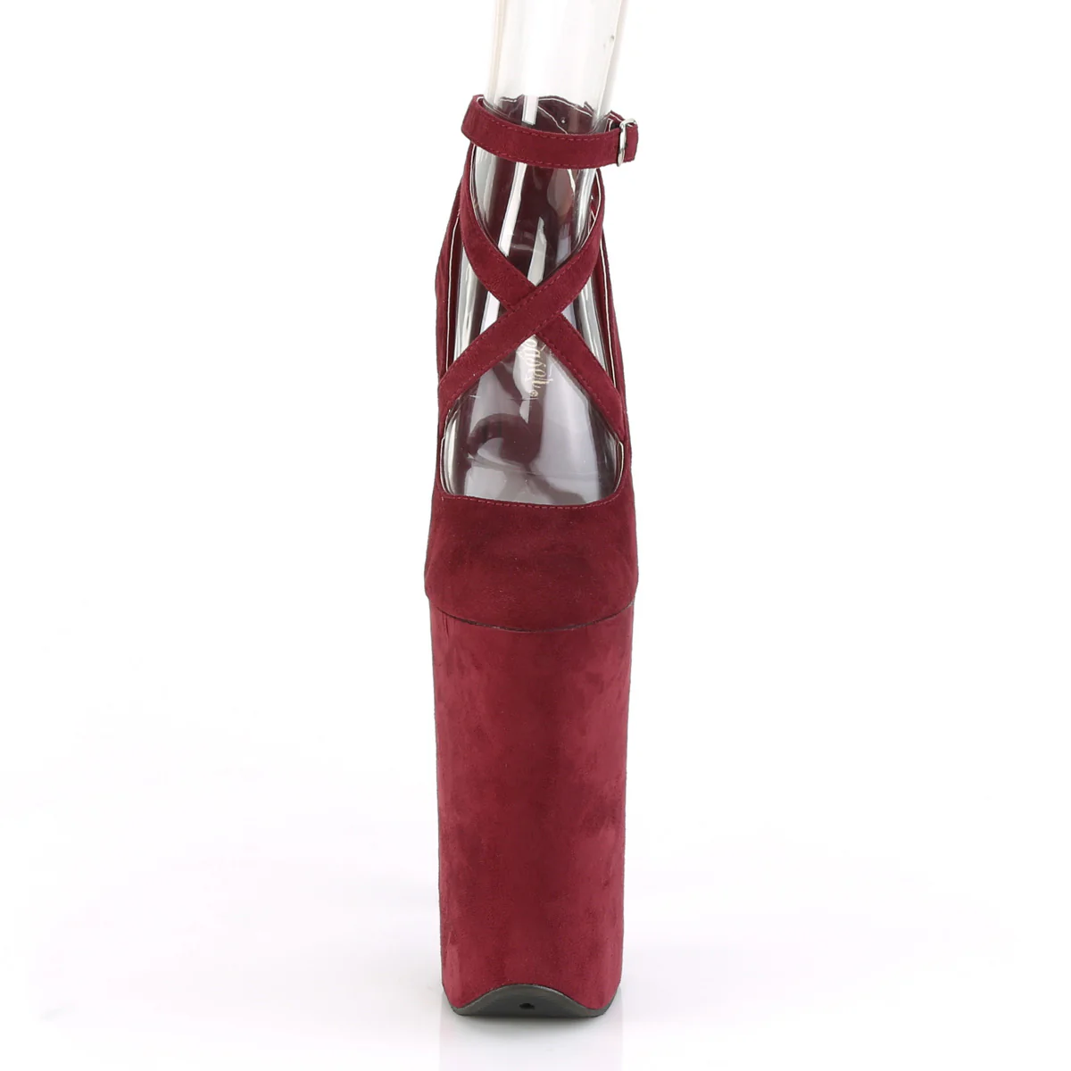 BEYOND-087FS Burgundy Faux Suede/Burgundy Faux Suede - Image 2