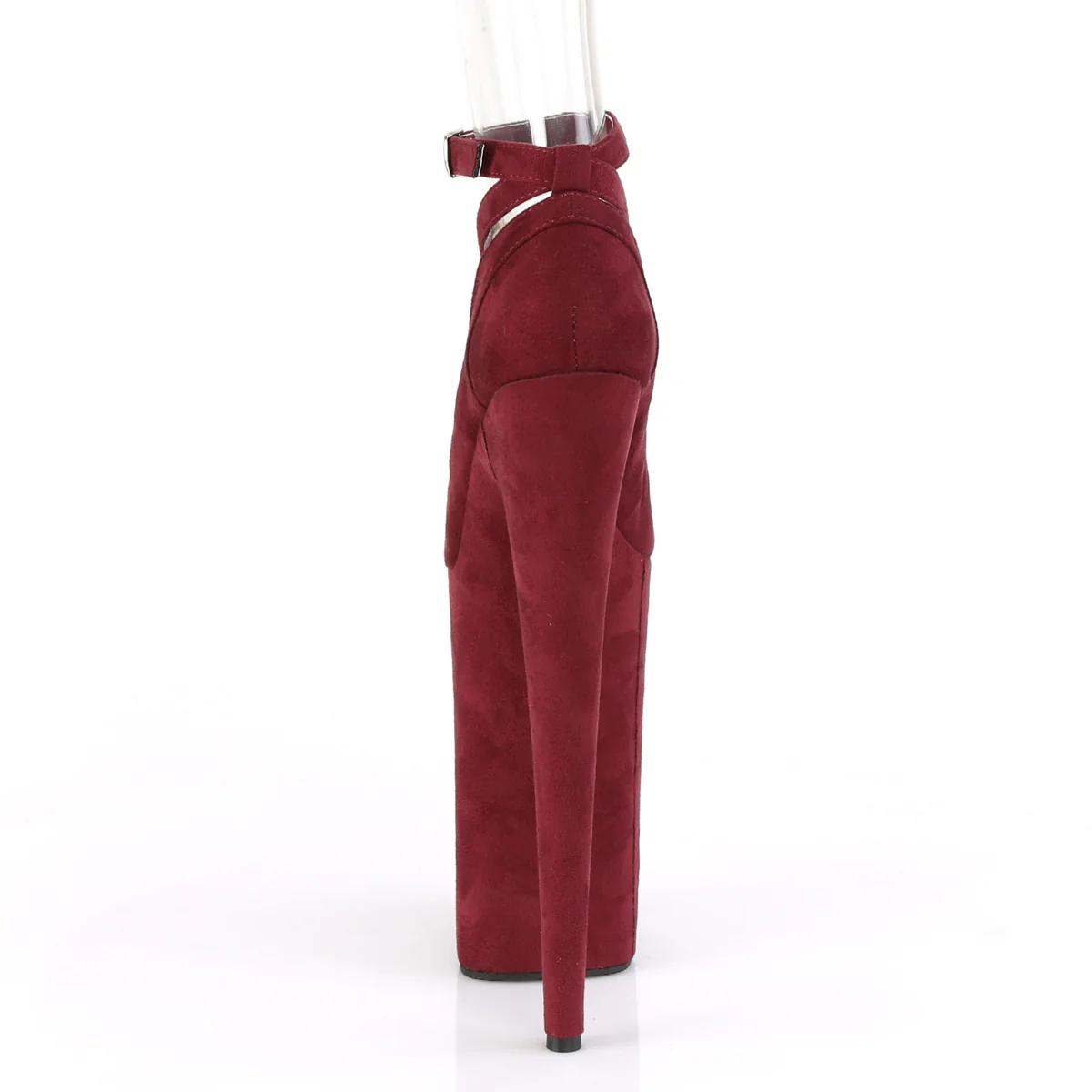 BEYOND-087FS Burgundy Faux Suede/Burgundy Faux Suede - Image 4
