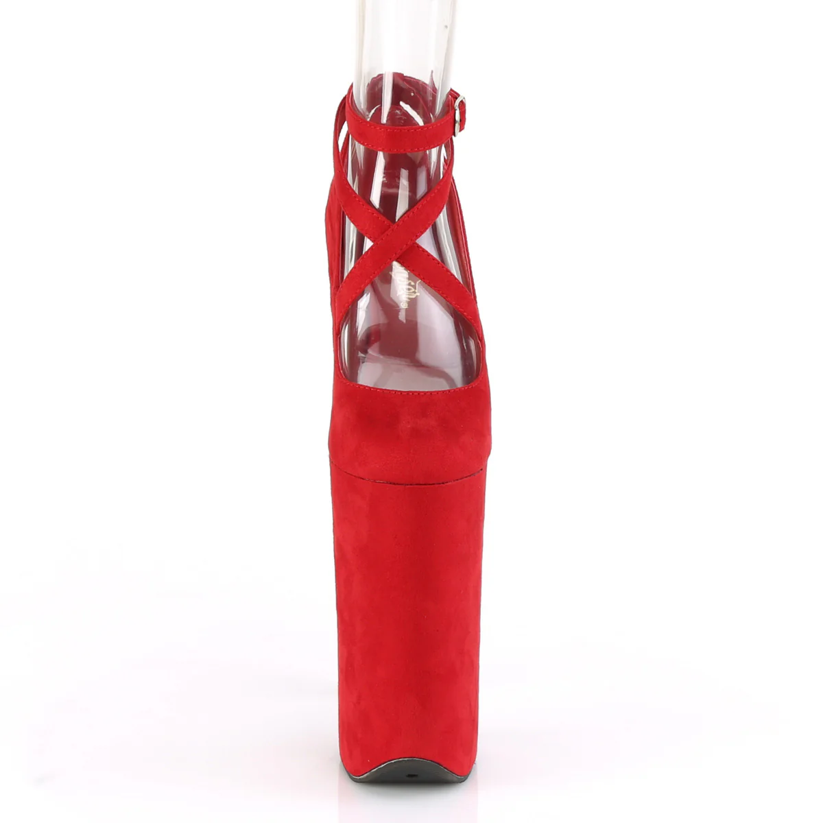 BEYOND-087FS Red Faux Suede/Red Faxu Suede - Image 2