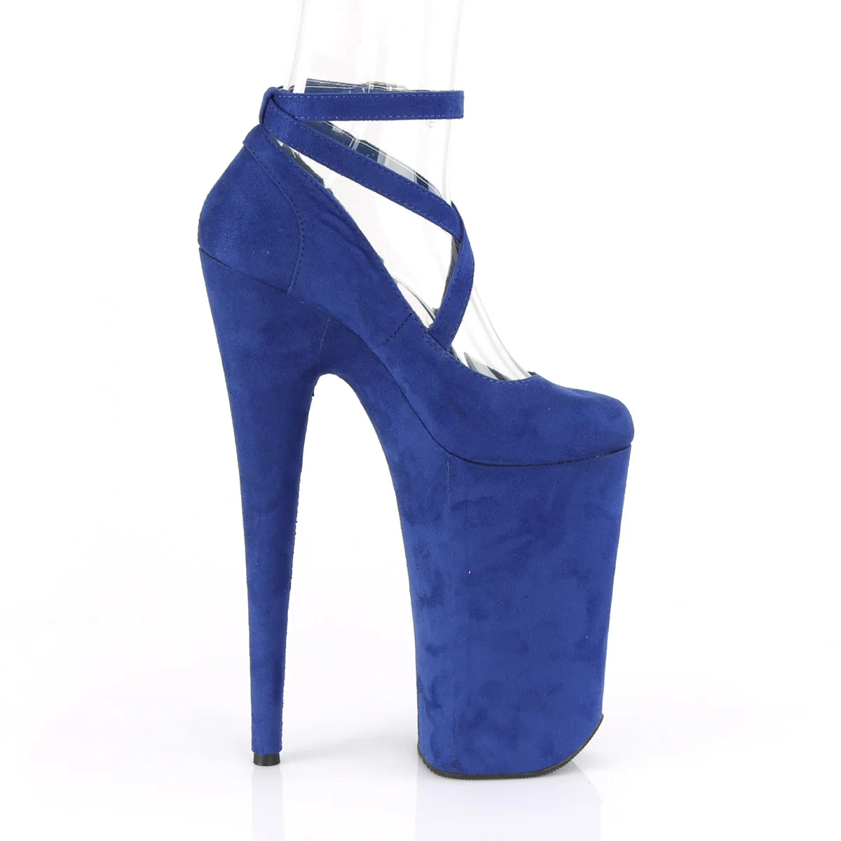BEYOND-087FS  Royal Blue Faux Suede/Royal Blue Faux Suede - Image 5