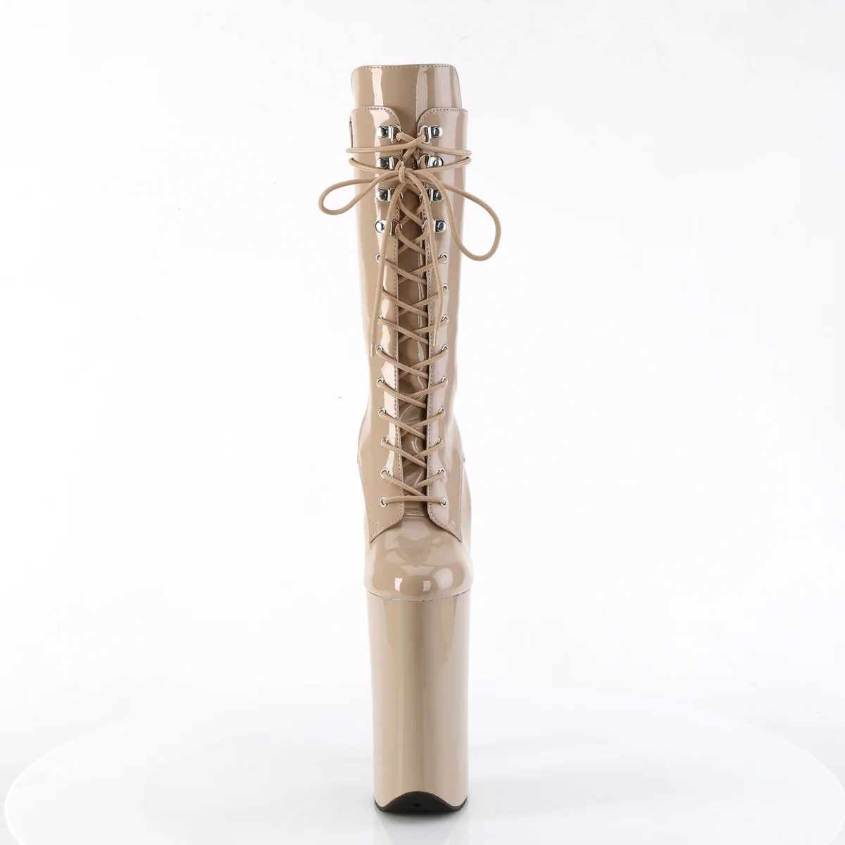 BEYOND-1050 Nude Patent/Nude - Image 2