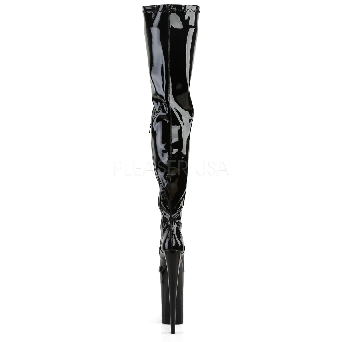 BEYOND-4000 Black Stretch Patent/Black - Image 4