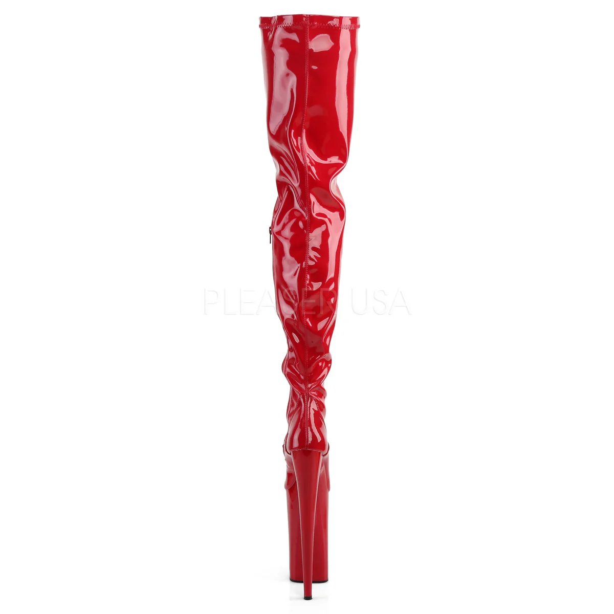 BEYOND-4000  Red Stretch Patent/Red - Image 4
