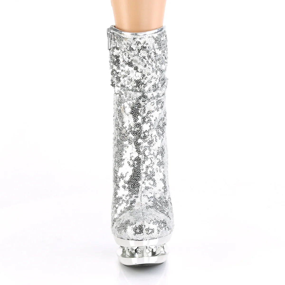 BLONDIE-R-1009  Silver Sequins/Silver Chrome - Image 2