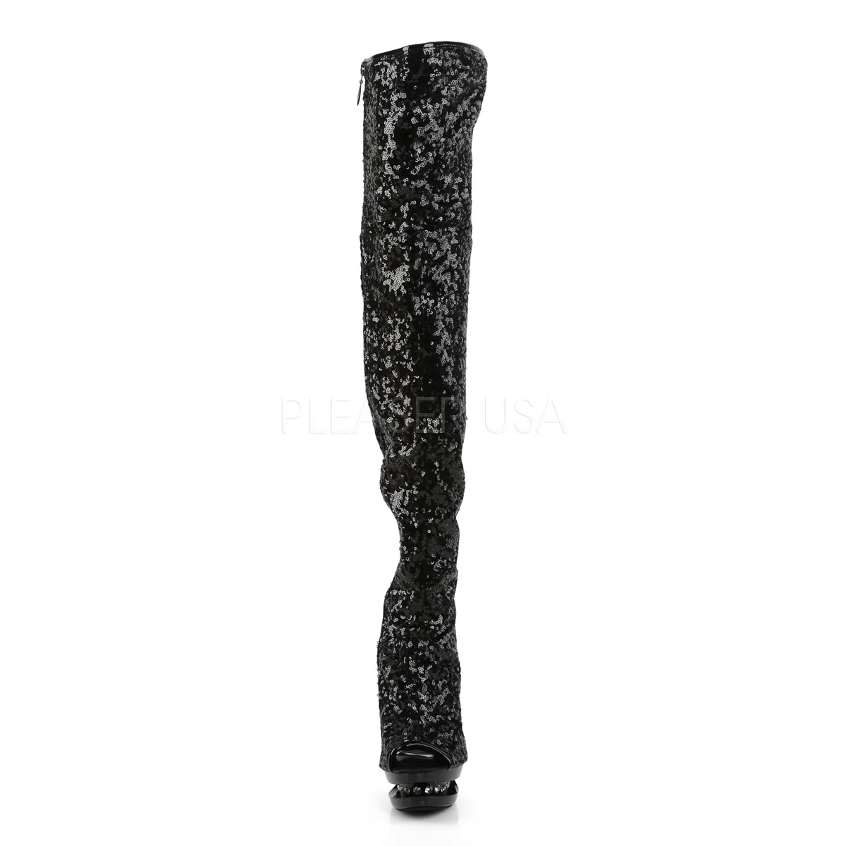 BLONDIE-R-3011  Black Sequins/Black - Image 2