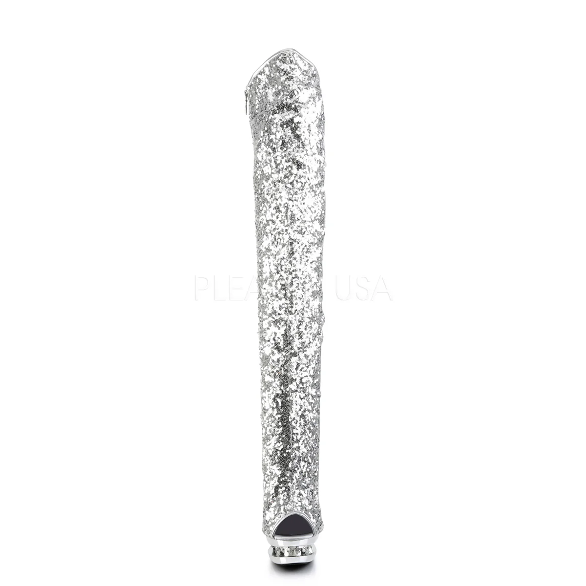 BLONDIE-R-3011  Silver Sequins/Silver Chrome - Image 2