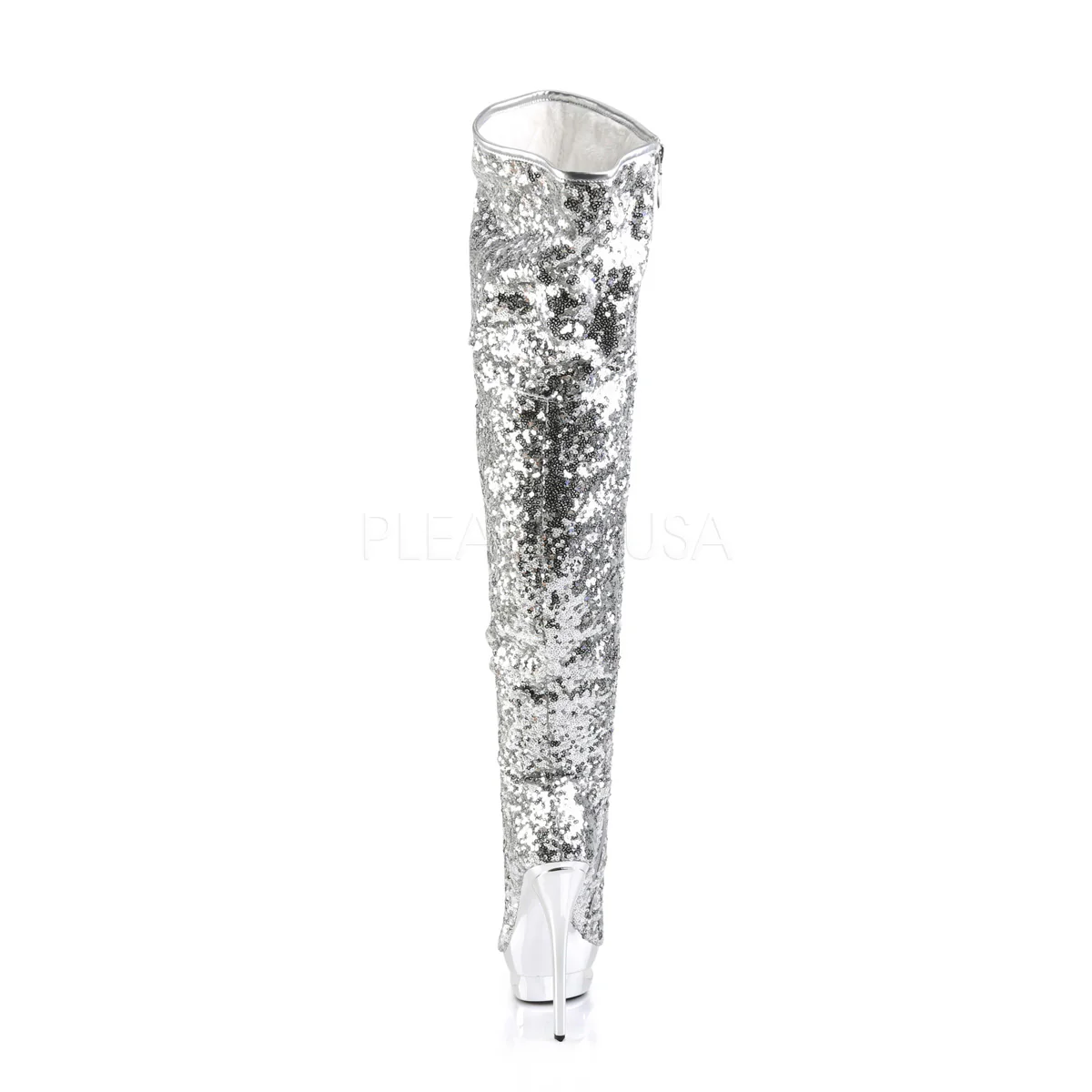 BLONDIE-R-3011  Silver Sequins/Silver Chrome - Image 4