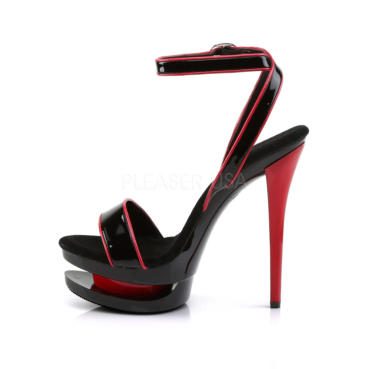 BLONDIE-631-2  Black Red Patent/Black-Red - Image 3