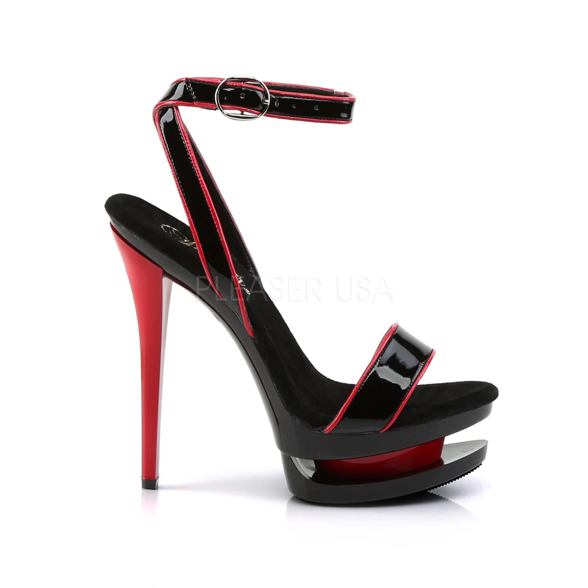 BLONDIE-631-2  Black Red Patent/Black-Red - Image 5