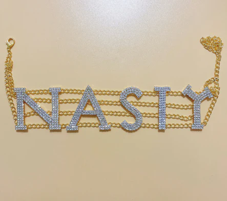 NASTY/ SEXY/ $$$/ LOVE/ FANCY Choker - Image 3