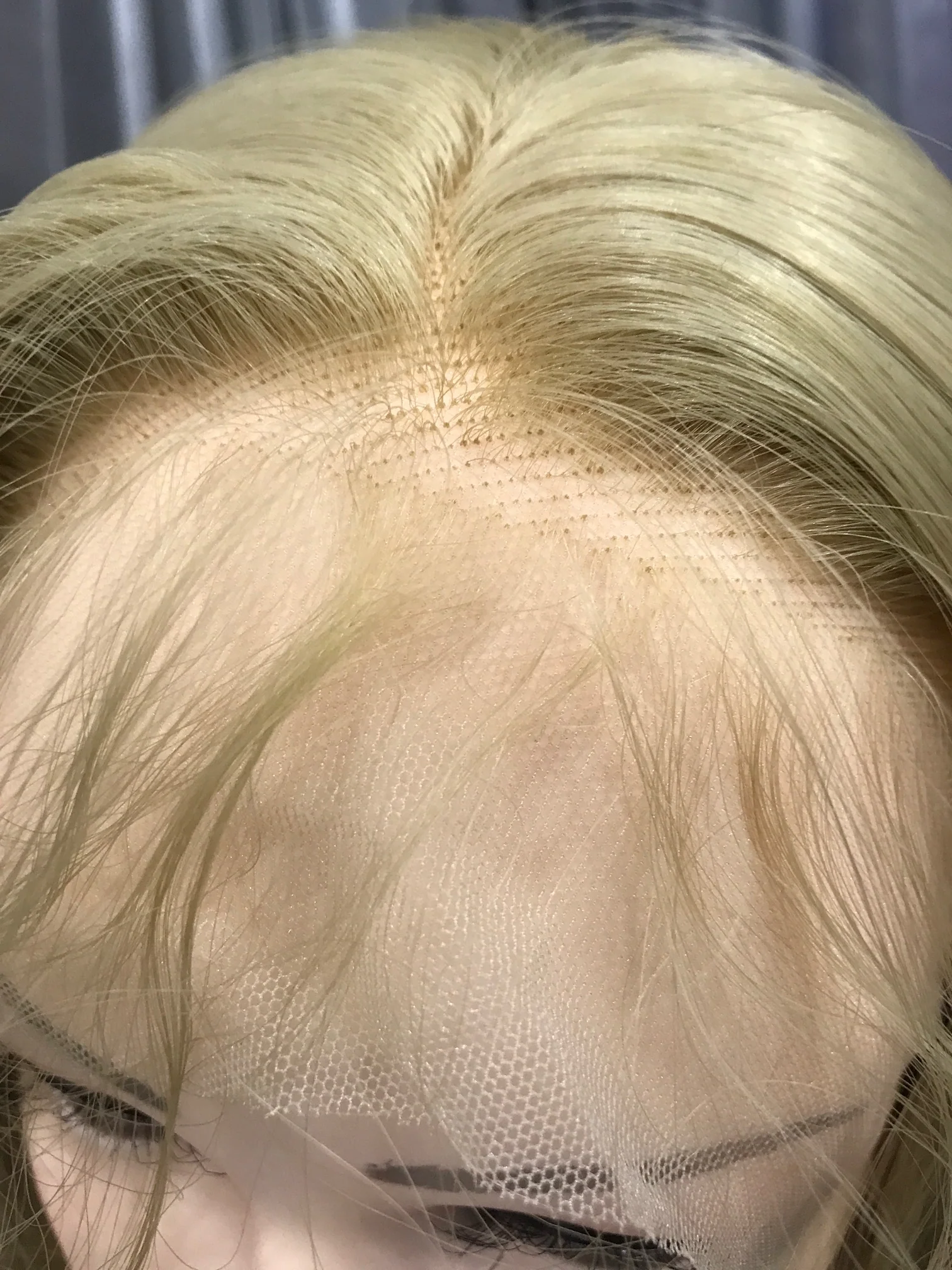 Blond 24"Heat Resistant lace Front Wig With Baby Hairs - Image 4