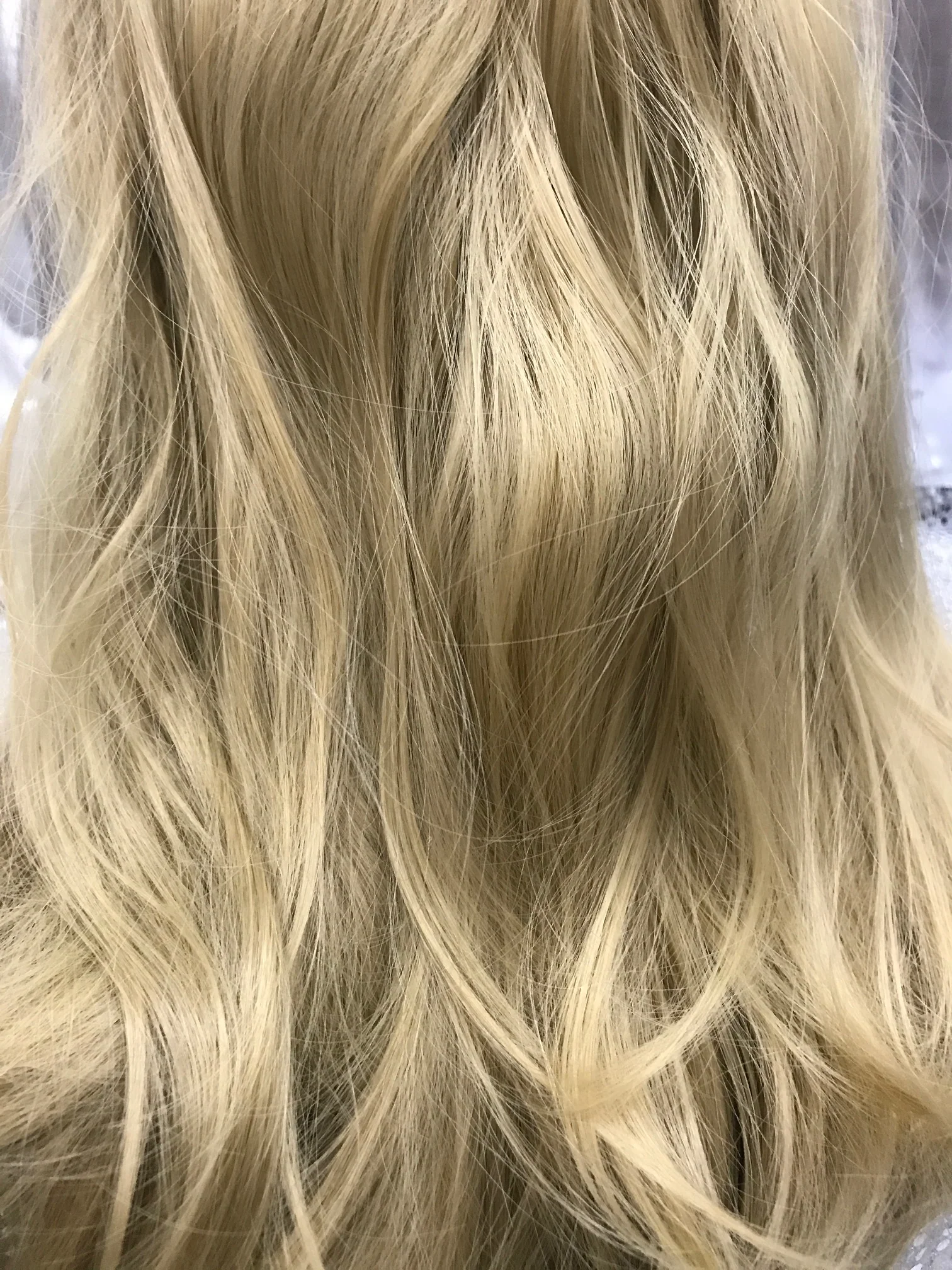 Blond 24"Heat Resistant lace Front Wig With Baby Hairs - Image 5