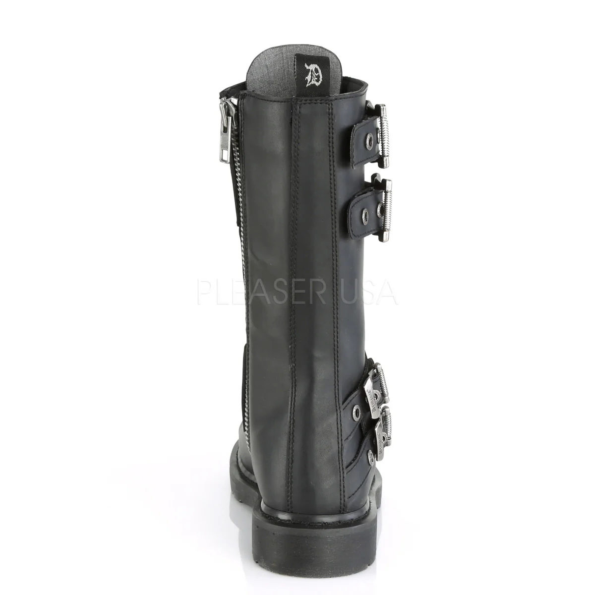 BOLT-345  Black Vegan Leather - Image 3