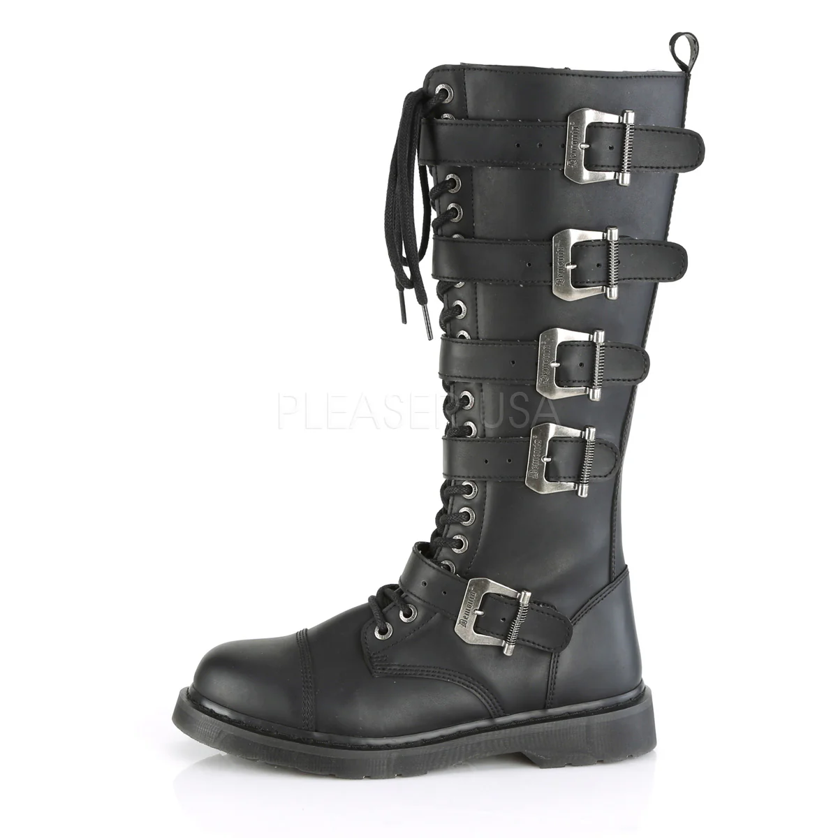 BOLT-425  Black Vegan Leather - Image 2