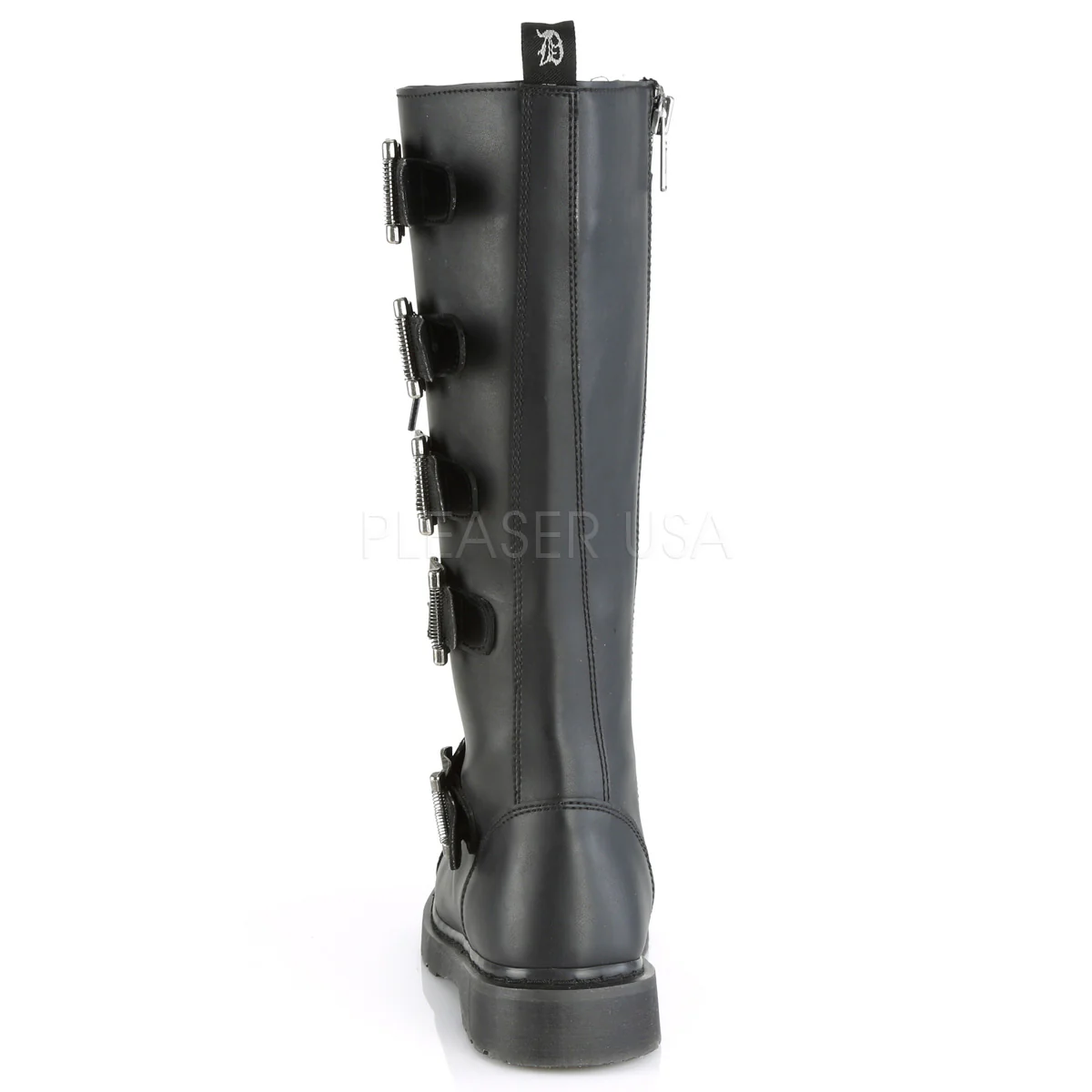 BOLT-425  Black Vegan Leather - Image 3