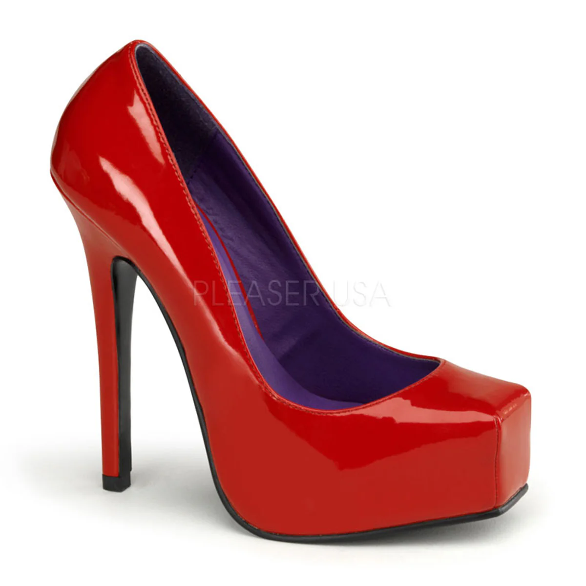 BONDAGE-01  Red Patent