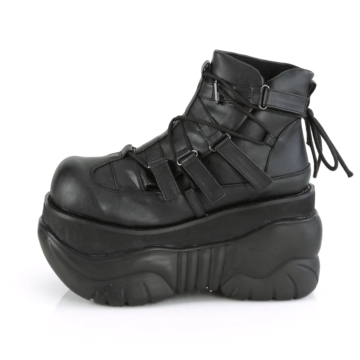 BOXER-13 Black Vegan Leather - Image 3