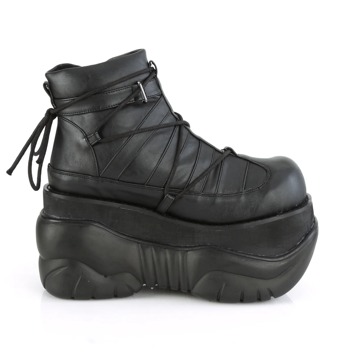 BOXER-13 Black Vegan Leather - Image 5
