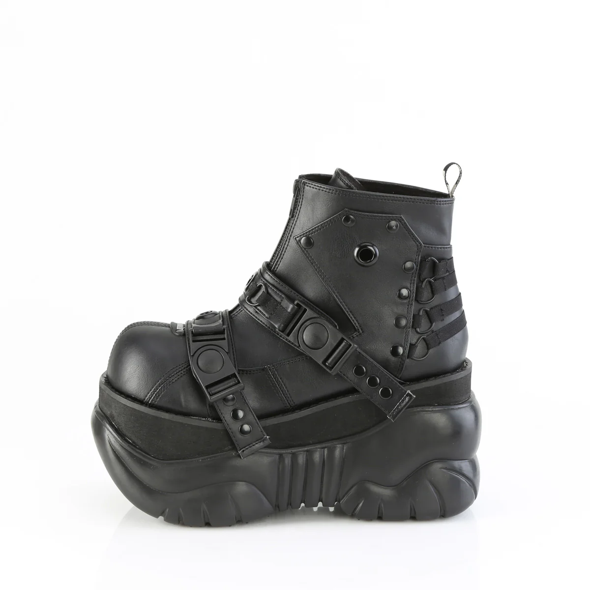 BOXER-60 Black Vegan Leather - Image 3