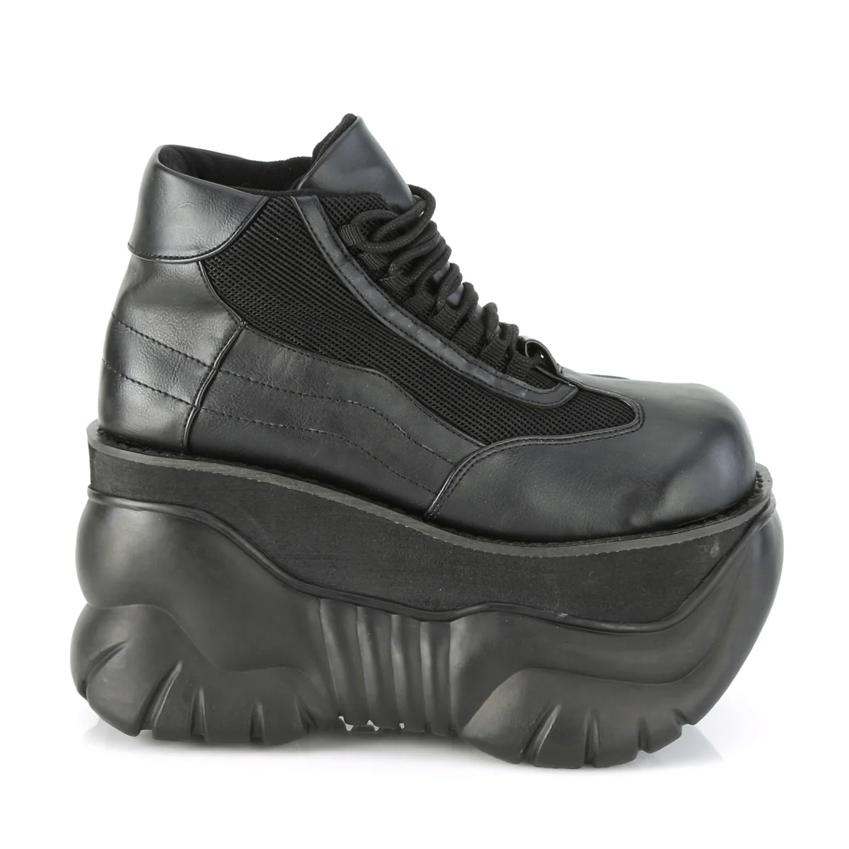 BOXER-01 Black Vegan Leather - Image 5
