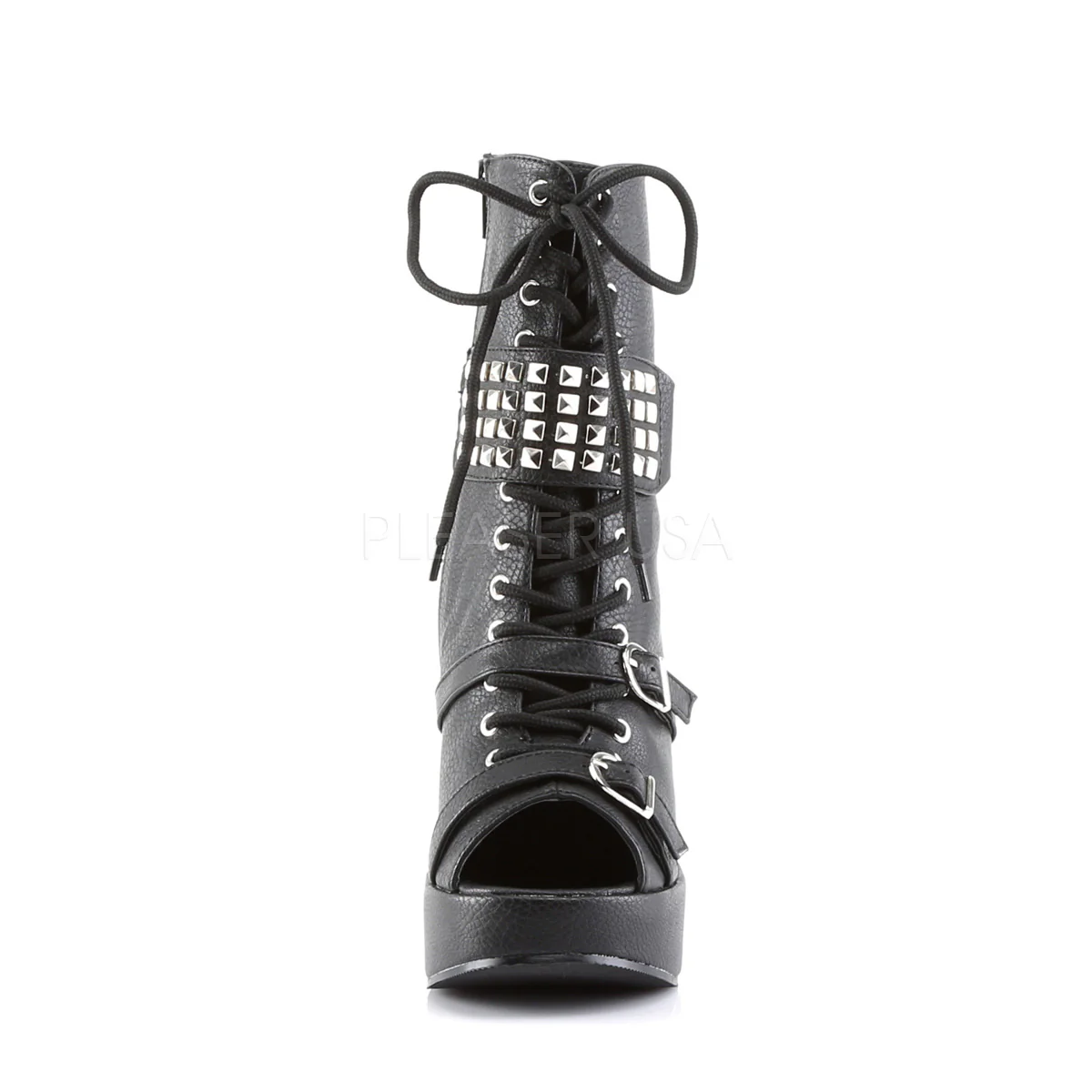 BRAVO-89  Black Vegan Leather - Image 2