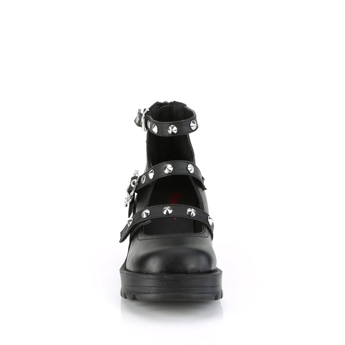 BRATTY-30  Black Vegan Leather - Image 2