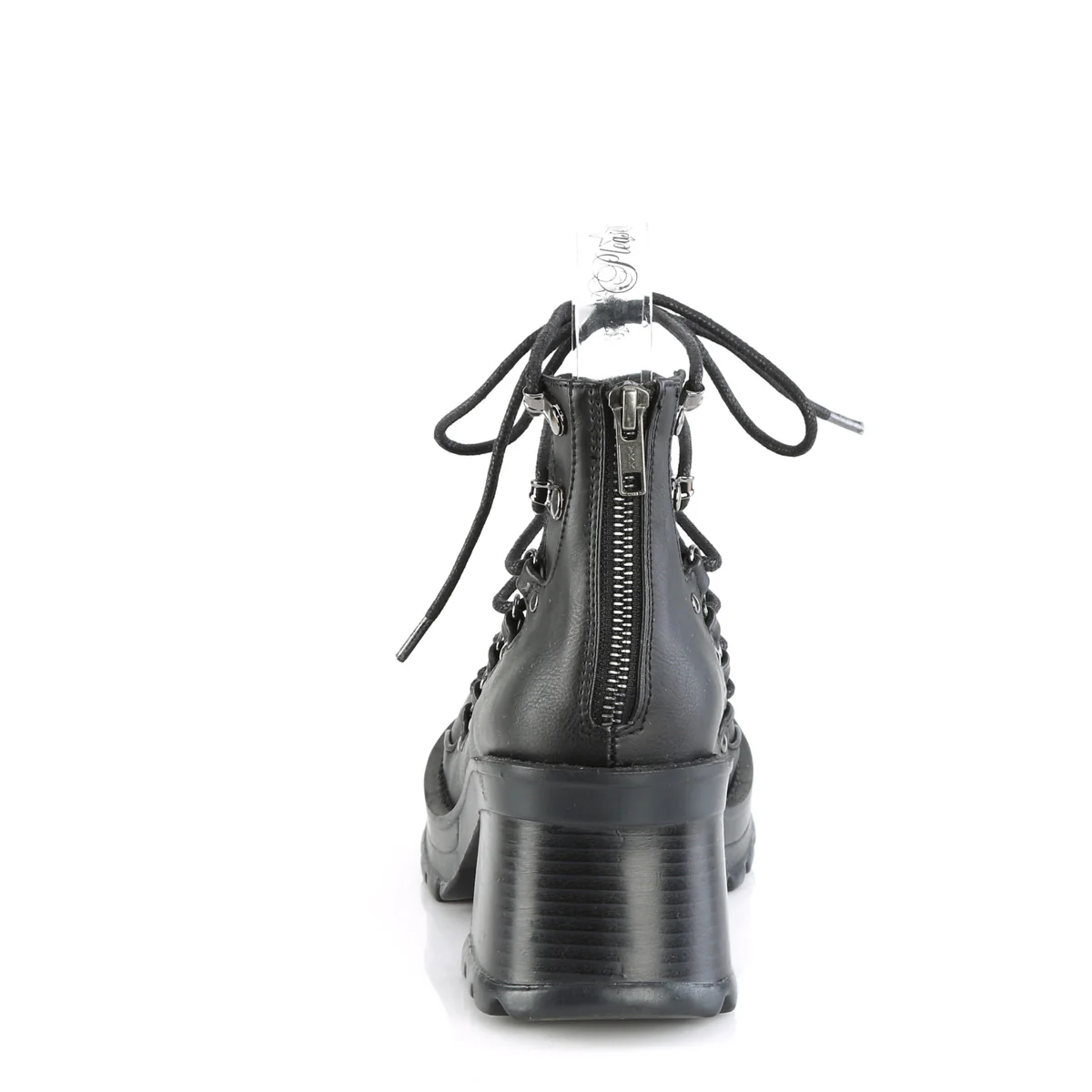 BRATTY-32 Black Vegan Leather - Image 4