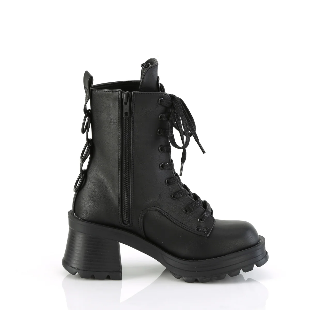 BRATTY-50 Black Vegan Leather - Image 5