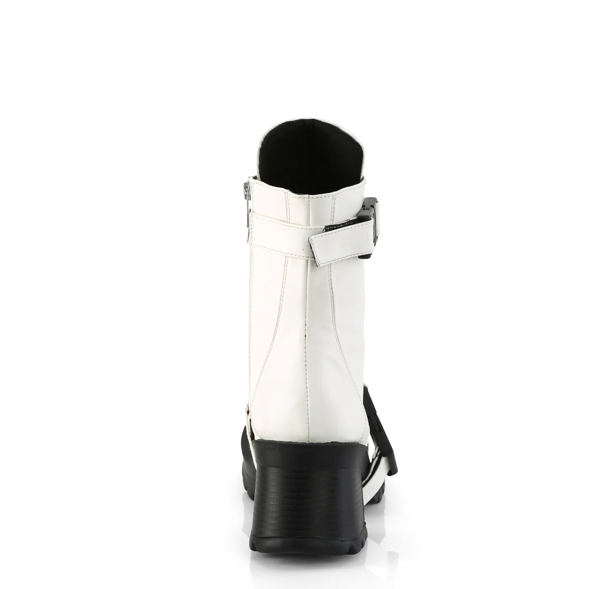 BRATTY-56  White Vegan Leather - Image 4