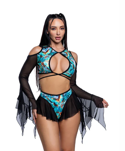 Butterfly Flow Top - JR265 Baby Pink - Image 3