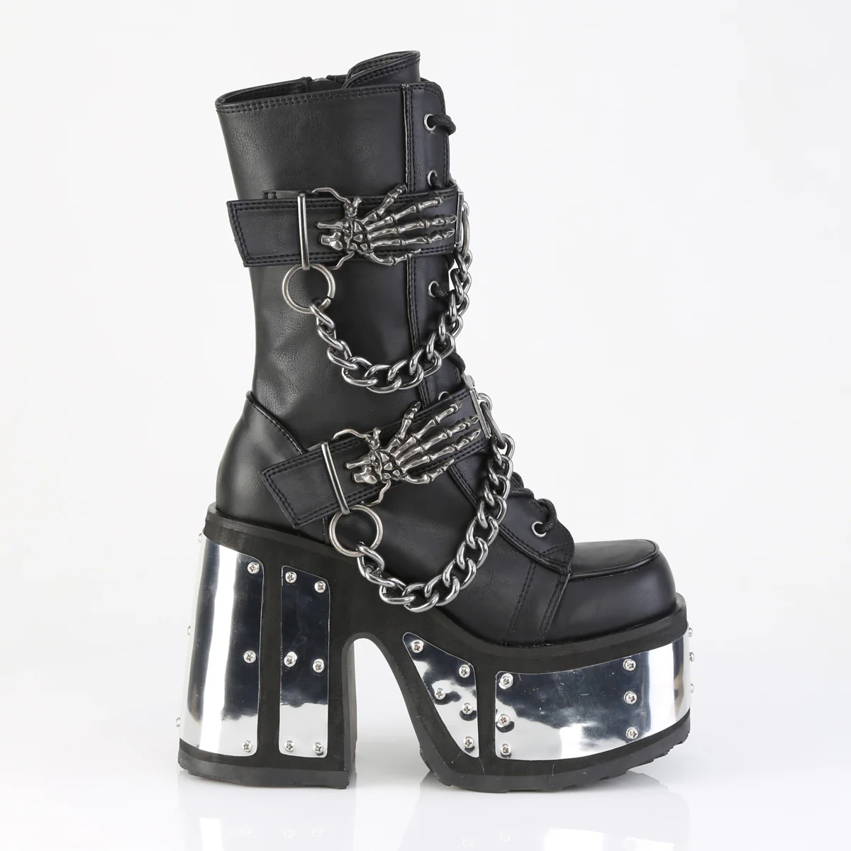 CAMEL-120 Black Vegan Leather - Image 5