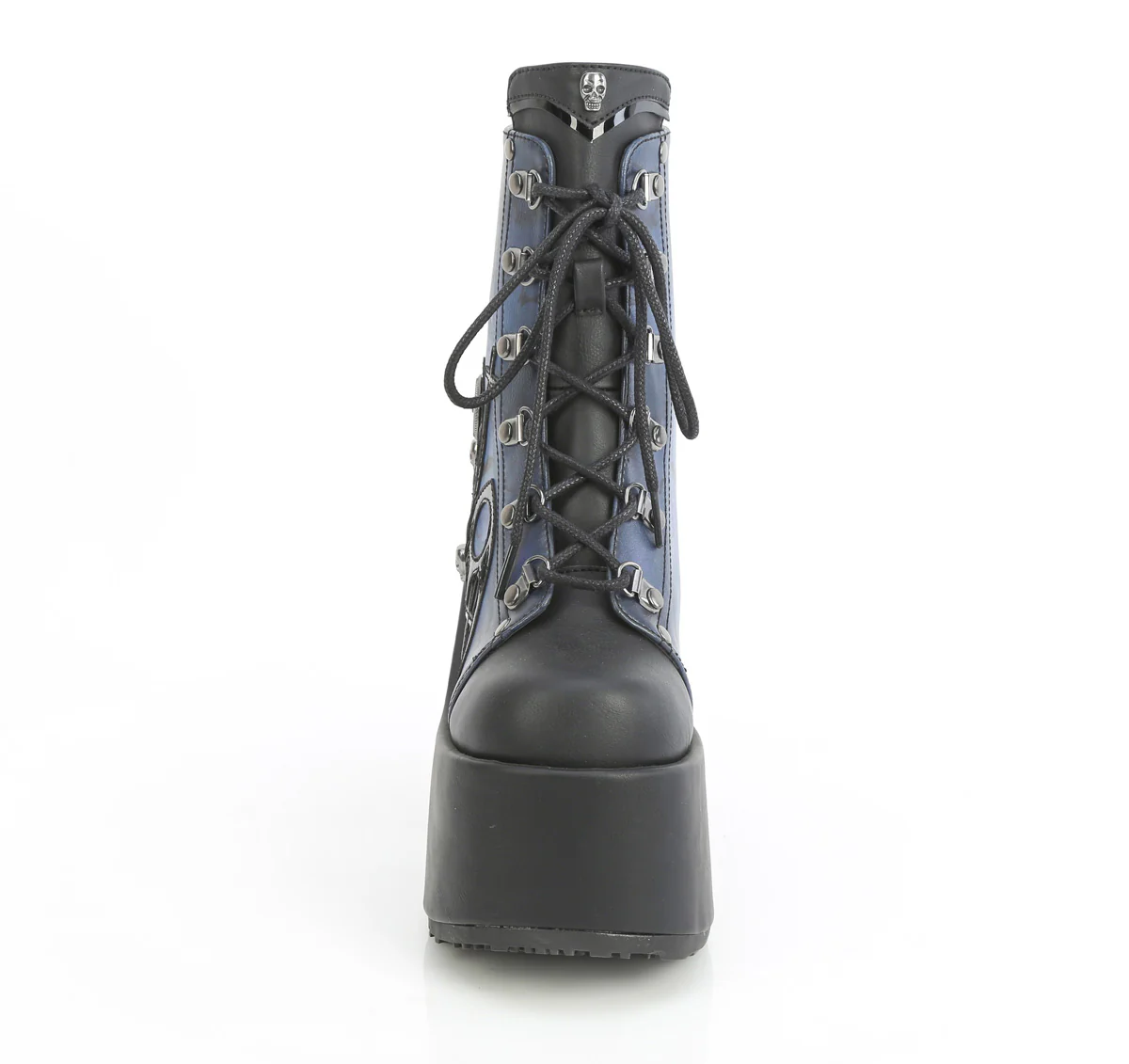 CAMEL-203-PT  Black Vegan Leather - Image 2