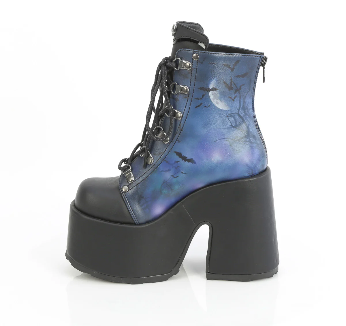 CAMEL-203-PT  Black Vegan Leather - Image 3